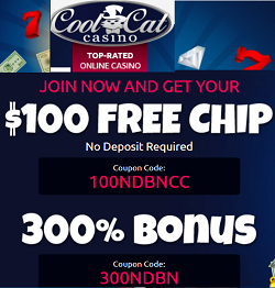 Coolcat casino 100 free